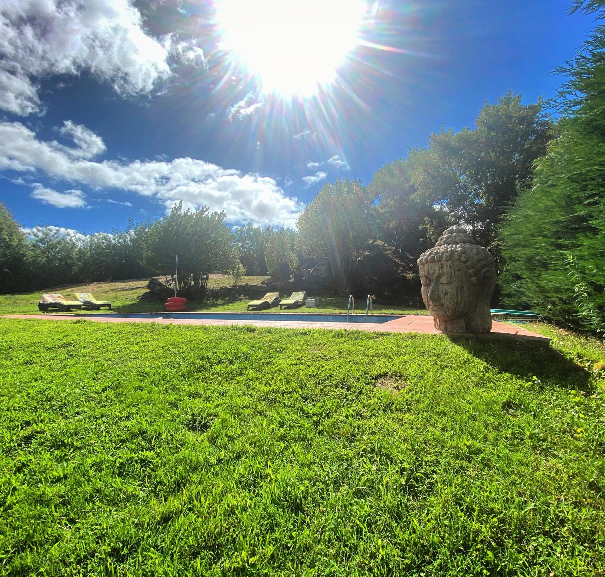 Habitaciones Con Bano Individual En Casa De Campo. Piscina. Amoeiro Dış mekan fotoğraf