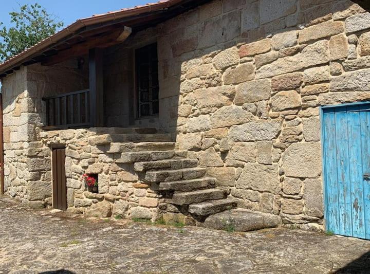 Habitaciones Con Bano Individual En Casa De Campo. Piscina. Amoeiro Dış mekan fotoğraf