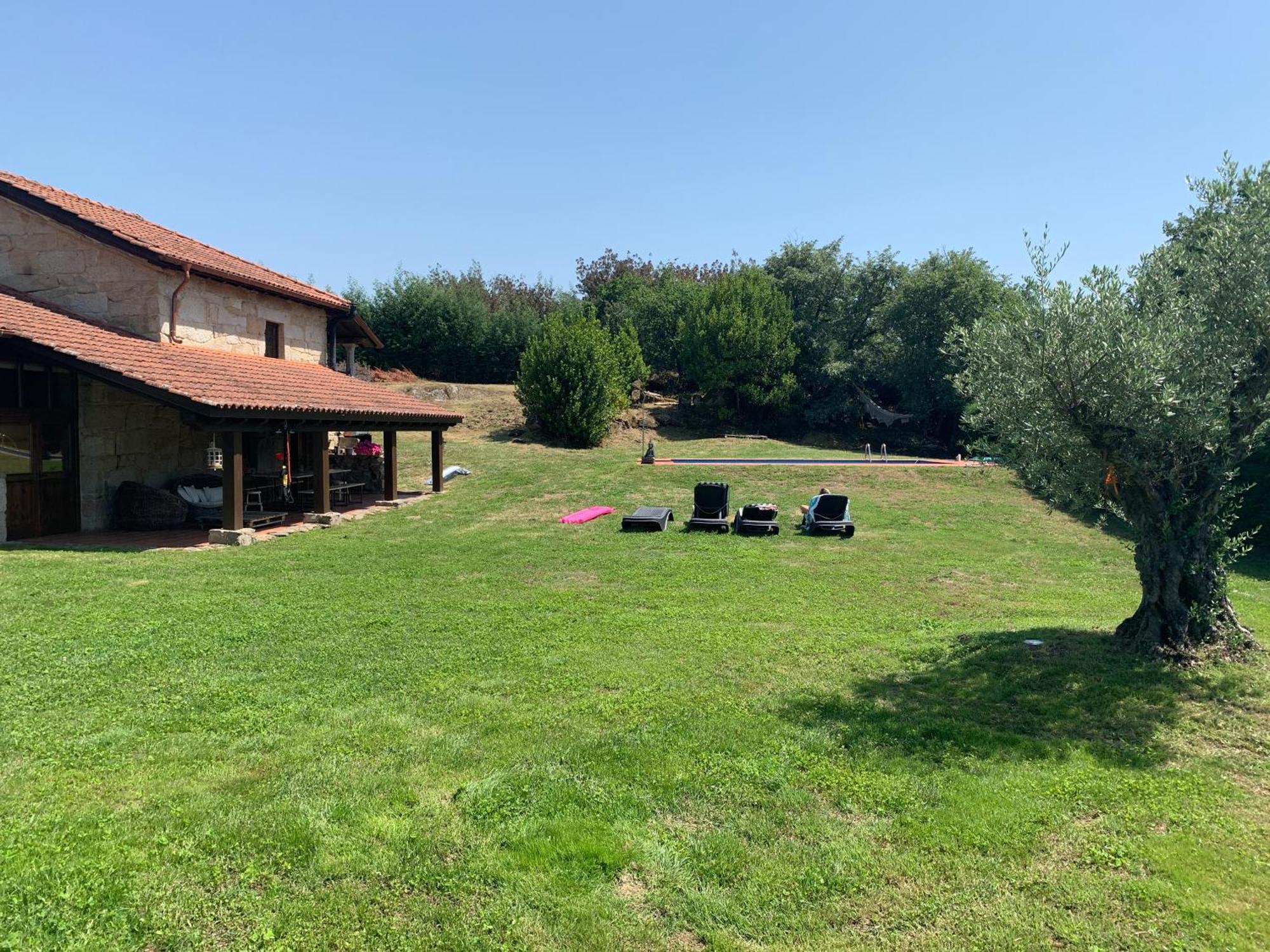 Habitaciones Con Bano Individual En Casa De Campo. Piscina. Amoeiro Dış mekan fotoğraf